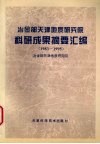 冶金部天津地质研究院科研成果摘要汇编  1983-1995