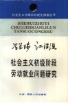 社会主义初级阶段劳动就业问题研究