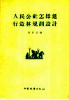 人民公社怎样进行造林规划设计 封面
