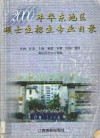 2000年华东地区硕士生招生专业目录 封面