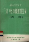 华南农业大学  “六五”重点科研课题进展汇编 电子书封面