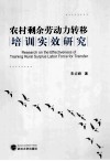 农村剩余劳动力转移培训实效研究
