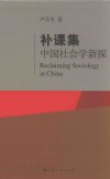 补课集  中国社会学新探 封面