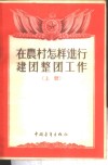 在农村怎样进行建团整团工作  上