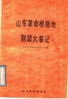 山东革命根据地财政大事记