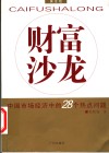 财富沙龙  黄金版  中国市场经济中的28个热点问题