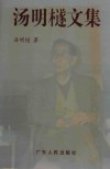 汤明檖文集 封面