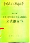 中国残疾人法律指南  第1卷  中华人民共和国残疾人保障法立法报告书