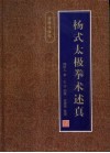 杨式太极拳术述真