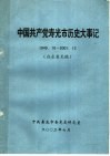 中国共产党寿光市历史大事记  1949.10-2001.12  征求意见稿