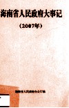 海南省人民政府大事记  2007年