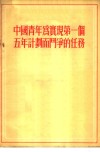 中国青年为实现第一个五年计划而斗争的任务  1955年9月20日中国新民主主义青年团建设积极分子大会的报告