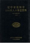 辽宁省沈阳市1990年人口普查资料（电子计算机汇总）  中 电子书封面