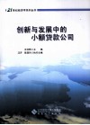 创新与发展中的小额贷款公司
