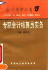 专职会计核算员实务
