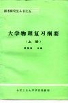 大学物理复习纲要  上