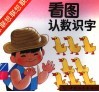 看图认数识字