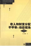 收入和财富分配不平等  动态视角 封面