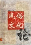 风俗文化新论 封面
