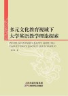 多元文化教育视域下大学英语教学理论探索