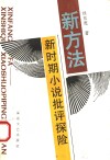 新方法新时期小说批评探险封面