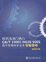 组织各部门执行GB\T19001和GJB9001质量管理体系要求实施指南 电子书封面
