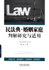 民法典判解研究与适用丛书  民法典婚姻家庭判解研究与适用