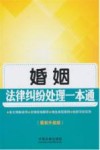婚姻法律纠纷处理一本通  最新升级版 封面