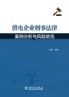 供电企业刑事法律案例分析与风险防范 封面
