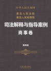 最高人民法院最高人民检察院司法解释与指导案例  商事卷