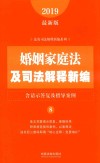 婚姻家庭法及司法解释新编：含请示答复及指导案例  8  2019最新版