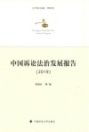 中国诉讼法治发展报告  2019 封面