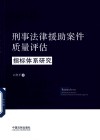 刑事法律援助案件质量评估指标体系研究