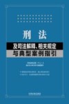 刑法及司法解释相关规定与典型案例指引