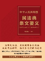 中华人民共和国民法典条文要义