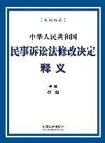 中华人民共和国民事诉讼法修改决定释义