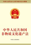 中华人民共和国非物质文化遗产法 封面
