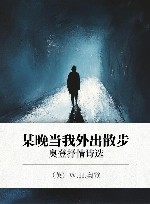 某晚当我外出散步  奥登抒情诗选 封面