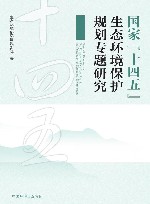 国家十四五生态环境保护规划专题研究