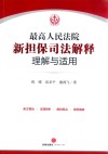 最高人民法院新担保司法解释理解与适用 封面
