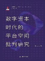 唯物史观视域下的当代资本主义新变化研究丛书  数字资本时代的平台空间批判研究
