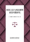 刑事立法与刑法解释前沿问题研究