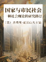 国家与市民社会  一种社会理论的研究路径
