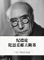 纪德论陀思妥耶夫斯基 封面