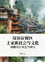 母语存留区土家族社会与文化  坡脚社区调查与研究封面