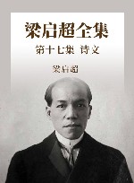 梁启超全集  第17集  诗文封面