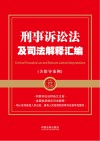 刑事诉讼法及司法解释汇编  含指导案例  2024年