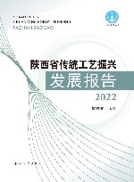 陕西省传统工艺振兴发展报告封面