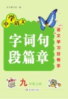 字词句段篇章  九年级  上  人教版