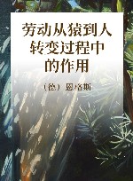 劳动从猿到人转变过程中的作用